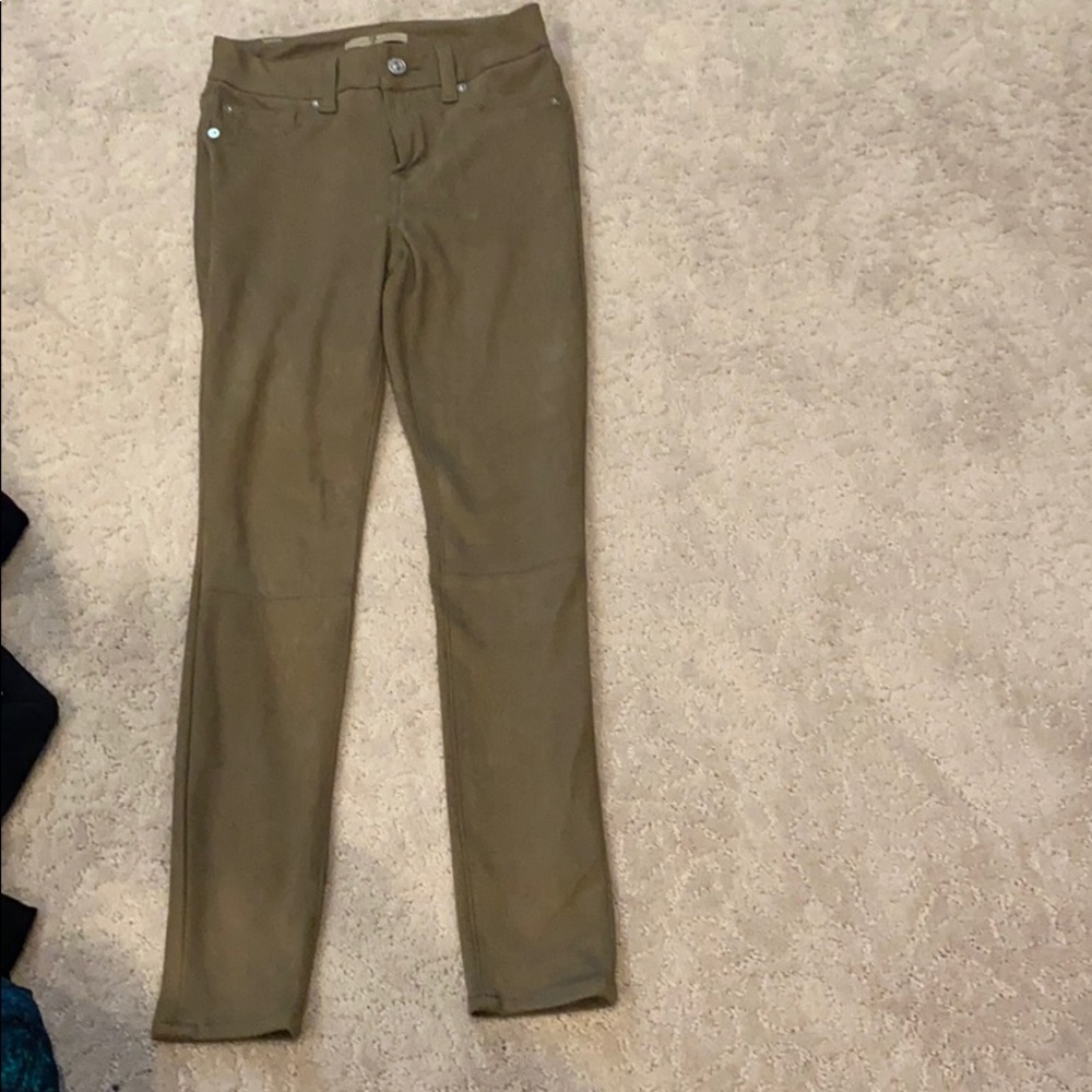 7 Jeans. Size 25. Brown/Grey Suede NWOT